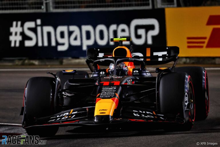 Sergio Perez Crash Triggers Dramatic Red Flag at Singapore GP 10 perez blames engine problem for q2 elimination at singapore grand Sergio Perez Crash Triggers Dramatic Red Flag at Singapore GP